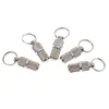 Hundkläderpaket med 5st Pet Anti-Lost Address ID Tag Barrel Metall Vattentät namn Label Tube Collar