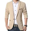 Nieuwe Mens Casual Blazers Herfst Lente Fi Slanke Jasje Mannen Blazer Masculino Kleding Vetement Homme 5XL AY1415 L1CR #