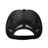 Ball Caps Black And White Circle Graphic With Rain Pattern Baseball Cap In The Hat Visor Cute For Girls Men's