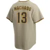 Anpassad Jersey Men Women Youth 27 David Dahl 1 Trent Grisham 71 Josh Hader 25 Tim Hill 56 Ray Kerr 33 Reiss Knehr 67 Seth Lugo 21 Nick Martinez Baseball Jerseys