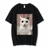 Vos balles vont exploser drôle chat Meme graphique T-shirt hommes Fi Hip Hop T-shirt décontracté Cott à manches courtes t-shirts unisexe P8b9 #