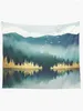 Tapestries Mist Reflection Tapestry Wall Art Decor