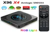 X96 X4 Android 110 Smart TV BOX Amlogic S905X4 4 ГБ 64 ГБ Четырехъядерный процессор 24G5G Двухдиапазонный WIFI 8K Медиаплеер SetTopBox 4G32G9235742