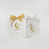 Gift Wrap 10Pcs Mubarak Muslim Candy Packaging Box Middle East Festival Party Moon Cookie Ramadan Decoration