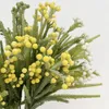 Decorative Flowers Artificial Plants Cute Green White Yellow Sand Algae Pine Home Garden Decorate