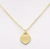 Gold Necklace For Women Trendy Jewlery Designer Cute Necklaces Fashion luxurious Jewellery Heart Pendant Necklaces Gifts