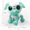 Presentes interativos eletrônicos cachorro filhote de cachorro robô para animais de estimação brinquedo menino brinquedos crianças presente de natal menina dubvr