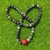 Pendentifs en Jade naturel, collier en pierre du roi tibétain, perles de bouddha pour hommes et femmes, soins de santé, bijoux polyvalents