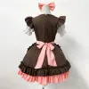 Kawaii giapponese Coffee Waitr Donne Sweet Lolita Anime Bunny Girl cameriera s bow party princ dr 2024 Nuovo 37u7 #
