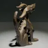 Sculture Vecchio Oggetto Piccola Curiosità Cinese Bronzo Animale Unicorno Bestia Kylin Chilin Qilin Statua Mascotte Room Decor Accessori per la casa Regalo