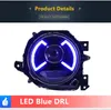 Luz principal do diodo emissor de luz para suzuki jimny farol de circulação diurna 2018-2020 drl sinal de volta lente do projetor de feixe alto