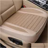 Seat Cushions Erflax Cushion Seasons Breathable For Most Fourdoor Sedan Suv Traluxury Car Protection Aa230520 Drop Deliv Delivery Auto Ot0Bx