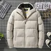 Plus la taille 7XL, 8XL hiver blanc canard épais doudoune hommes de haute qualité coupe-vent Parka hommes veste décontractée chaud doudoune G2QC #