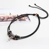 Chains Leather Tribal For Cross Necklace Women Men Vintage Boho Ethnic B