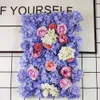 Hydrangea Rose Flower Wedding Simulation Row Stage Decorations Shopping Mall Window Decoration Plant Wall Decor Background