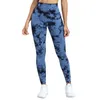 Chrleisure Tie Dye Yoga Pant Seaml Fitn Legging pour femmes taille haute bout à bout entraînement serré élastique Slim Gym Wear z3H3 #