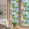 Window Stickers Bathroom Decorations Static Cling Stained Glass Door Decorative Pvc Film