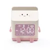 Bordklockor Vecka Display Bedroom Desk Clock Visualization Cute Electronic Alarm Lazy Man Snoozes Rimlig planering