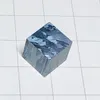 Métallographique décoratif du cube 6N de silicium des figurines 10mm sans lettrage
