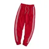 Jogger Hosen Männer Laufende Jogginghose Gestreifte Trainingshose Gym Fitn Sporthose Männliche Bodybuilding-Trainingsböden i8Rb #