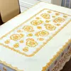 Table Cloth PVC TableCloth Tea هو مقاوم للماء مضاد للمقال