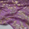 Tissu en brocart de soie coloré, Jacquard métallique brillant, écharpe Saree, matériel de couture pour bricolage
