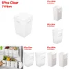 2024 2/1Pcs Food Fresh Refrigerator Organizer Box Fruit Vegetable Spice Fridge Door Storage Bins Food Container Kitchen Plastic Case