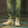 Baggy Jeans Hommes Sarouel Loose Fit Rétro Bleu Streetwear Vintage Vêtements Mâle Denim Pantalon Fuselé Jeans Pour Hommes Coréen O8kT #