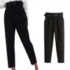 traf Women High waist Pants Office Wear for Women Trousers Profial Autumn Cropped Pants Office outfits Women's Formal Pants T7mY#