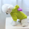 Hundkläder husdjurskläder hundar huva tröja söta öron långa ärmar varma kofta höst hoodie leveranser ropa para perros