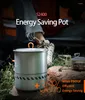 Cookware Sets Bulin S2400 Camping Pot Iwth Energy Saving Cooking Camp