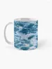 Mugs la superbe eau de mer à Cantick Head Lighthouse sur la magnifique île des Orcades de Hoy en Écosse tasses en céramique tasse de tasse en céramique