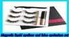 Hela 3Pair Natural Magnetic Eyelashes 3D Magnet Lashes Magnetic Liquid Eyeliner Magnetiska falska ögonfransar och pickare Set nr 6384036