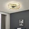 Ceiling Lights Nordic Minimalist LED Golden For Living Room Bedroom Restaurant Iron Aluminum Modern Indoor Warm Decor Luminaire