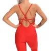Vrouwen Yoga Jumpsuit Backl Workout Catsuit Bodysuit Sleevel Gym Bodyc Romper Sportkleding Fitn Yoga Pak Sexy Sport Set 93bk #