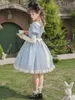 Casual Dresses Original Cross Eath Lolita Op Dress Women Sweet Sweet Doll Collar Maid Autumn borttagbar långärmad Ruffles Princess