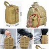 Torby zewnętrzne Molle Tactical First Aid Zestawy torby awaryjna armia myśliwska Emer 220811 Drop dostawa dhvpy