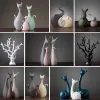 Miniaturen Dierenbeeldjes Woondecoratie Accessoires Nordic Vintage Home Decor Ambachten Ornament H