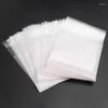 Gift Wrap -400Pcs Frosted Cute Dots Plastic Pack Candy Cookie Soap Packaging Bags Cupcake Wrapper Self Adhesive Sample Bag 7Cm