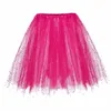 الفتيات تنانير الترابط شبكة PCHO SKIR SKIRT رقص نجم قوس قزح GLITTER BALT BALL ALDY GLOST