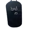 Opbergtassen ontwerper zwarte kleur 20 stuks/lot groothandel pak stofomslag maat 60*120 cm draagbare reisbedrijf vouwhangende kledingtas