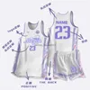 2024 Novo terno de basquete conjunto personalizado para homens e mulheres estudantes universitários camisa de futebol americano competição de treinamento uniforme de equipe de secagem rápida customiza