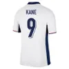 Camiseta Inglaterra Kane Bellingham Futbol Jersey 2024 Foden Saka Pirinç Futbol Gömlekleri 24 25 Watkins Grealish Rashford Jersey Çocuk Kiti Oyuncu Versiyonu