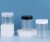 Planters 30pcs/lot 150g 200g 250g Plastic Cosmetic Jar Clear Serum Bottle Plastic Cap Cream Container 50g 80g 100g 120g