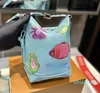 2024 дизайнерская сумка сумка-тоут кошелек сумки через плечо кошелек сумочка сплошной цвет граффити с тиснением классическая мода