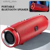 Portabla högtalare Portable Bluetooth Högtalare Mini Wireless Hifi Surround Sound Bass Högtalare Utomhus Waterproof Camping Party Högtalare Q240328