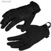 Tactical Gloves Paintball Airsoft Shooting Combat Full Finger Glove Men Women Touch Screen YQ240328