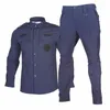 Séchage rapide Workwear Costume Hommes Militaire Combat Élastique Tactique Formation Ensemble Multi Poche Étanche Homme Personnel De Sécurité Uniforme r5bt #