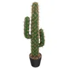 Fleurs décoratives plantes cactus artificielles fausse fausse simulation décor ornement ornement grand artisanat en plastique statues figurines