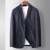 blazer de alta calidad para hombre, traje informal de ncios, chaqueta ajustada, color azul y verde, talla grande, M-4XL k5pT#